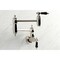 Kingston Brass KS3106PKL Duchess Wall Mount Pot Filler, Polished Nickel KS3106PKL - alternate 2